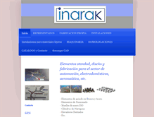 Tablet Screenshot of inarak.com